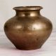 Elegant Brown Brass Holy Water Pot for Vintage Collection