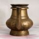 Sturdy Brass Holy Water Pot with Spout for Home Decor