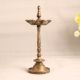 Vintage Handmade Brass Oil Lamp Stand for Decoration