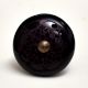 Black Strewn Flat Knob