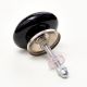 Black Strewn Flat Knob