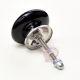 Black Strewn Flat Knob