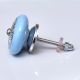 Turquoise Strewn Flat Knob