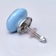 Turquoise Strewn Flat Knob