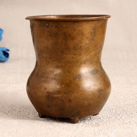 Unique Finest Brass Holy Water Pot for Prayer Room