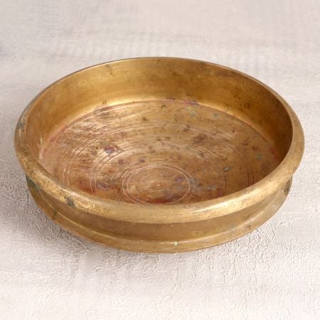 Indian Handmade Brown Urli Made of Finest Brass