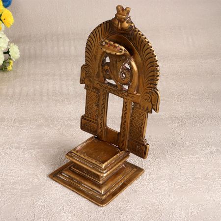 Vintage Brown Finish Brass Prabhavali Made of Finest Brass