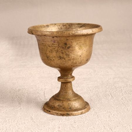 Sturdy Finest Brass Holy Kumkum Cup for Prayer Room