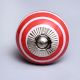 Red White Stripes Knob