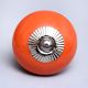 Orange Round Knob