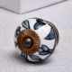Grey Flower Knob