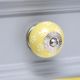 Yellow Ceramic Floral Drawer Knob Online