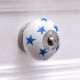 Slate Blue Star Cabinet Knob