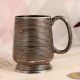 High-Quality White Metal Mug in English Art for Decoration