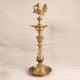 Shiny Golden Peacock Brass Oil Lamp Made of Premium Brass