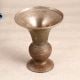 Vintage Gray Brass Flower Pot for Home Decoration