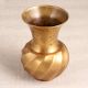 Handcrafted Premium Brass Flower Pot in Golden Finish