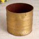 Handmade Finest Brass Measurement Pot in Brown Finish