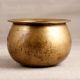 Antique Brown Holy Water Pot Made of High-Quality Brass