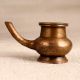 Handmade Finest Brass Water Pot with Spout in South Indian Art