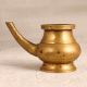 Antique Brown Finest Brass Water Pot with Spout for Prayer