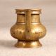 Vintage Sturdy Brass Water Pot with Spout for Decoration