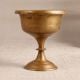 Elegant Brown Finest Brass Kumkum Cup for Prayer Room