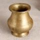 Vintage Finish Holy Water Pot Made of Brass for Decoration
