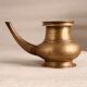 Elegant Brown South Indian Holy Water Pot Made of Brass
