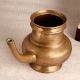 Sturdy Finest Brass Holy Water Pot with Spout for Decor