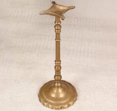 Indian Vintage Finest Brass Oil Lamp in South Indian Art