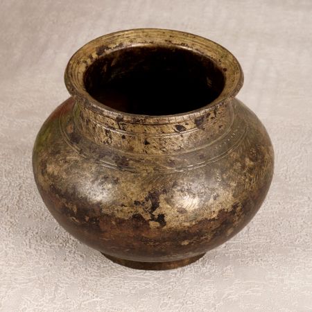 Handcrafted Brass Holy Water Pot for Vintage Collectors