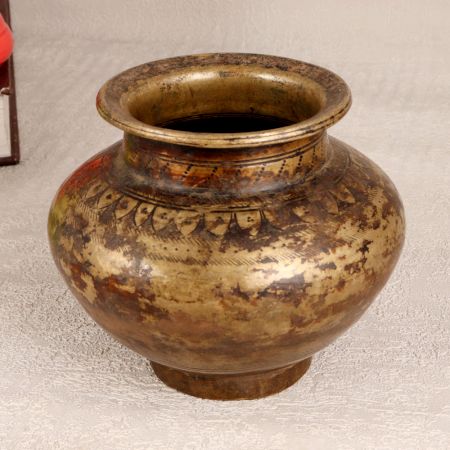 Vintage Traditional Holy Water Pot Made of Finest Brass
