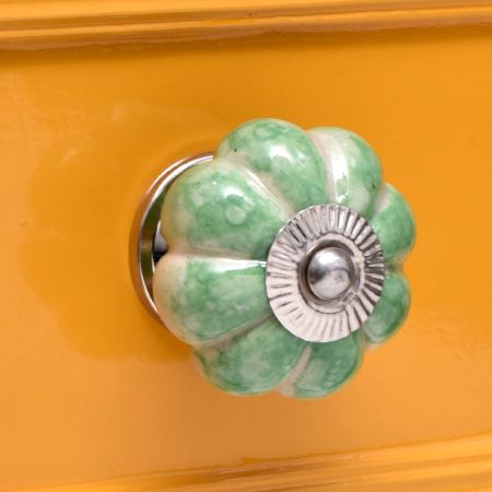 Lime Melon Drawer Knob