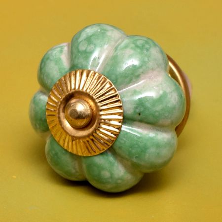 Lime Melon Drawer Knob