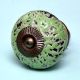 Green Black Etched Knob