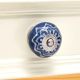 Cobalt Blue Decorative Ceramic Knob