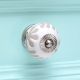 White Etched Ceramic Knob-29