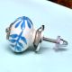 Turquoise Flower Knob