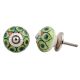 Rangoli Work Ceramic Knob