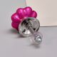 Solid Neon Pink Ceramic Melon Drawer Knob Online