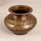 Beautiful Elegant Brown Brass Holy Water Pot for Prayer