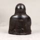 Handmade Dark Finish Laughing Buddha Made of Finest Brass