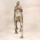 Shiny Handmade Brass Camel Statue in Silver Finish for Decor
