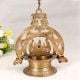 Handmade Hanging Gajalakshmi Oil Lamp Made of Finest Brass