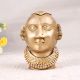 Vintage High-Quality Brass Gauri Head Statue from Gujarat