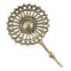 Golden Sunflower Wall Brass Decorative Hook