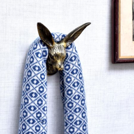 Decorative Rabbit Face Aluminum Hooks