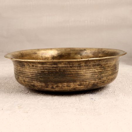 Vintage Finish Brass Bowl for God Bathtub and Decoration