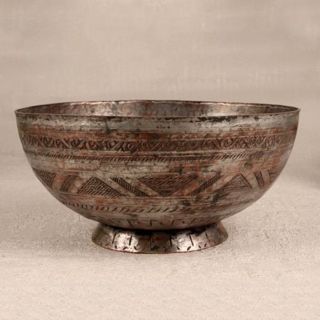 Bell Metal Tibetan Singing Bowl for Meditation and Decoration